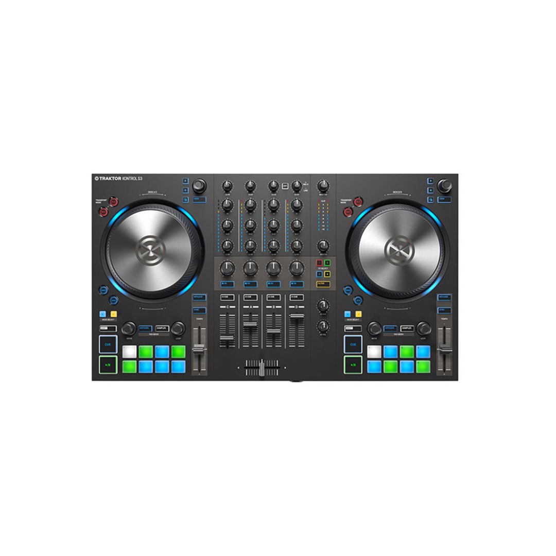 دستگاه دی جی کنترلر نیتیو اینسترومنتس مدل Traktor Kontrol S3