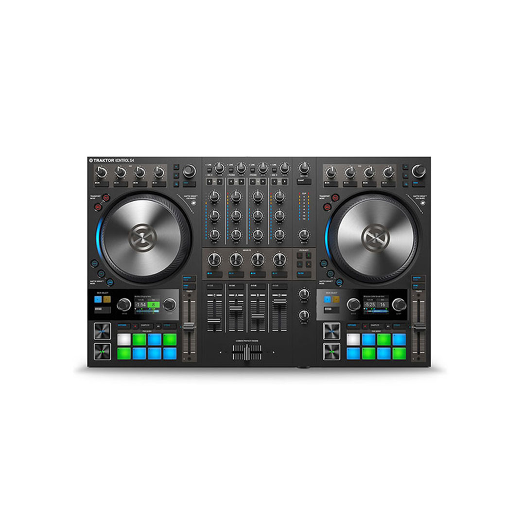 دستگاه دی جی کنترلر نیتیو اینسترومنتس مدل Traktor Kontrol S4 MK3