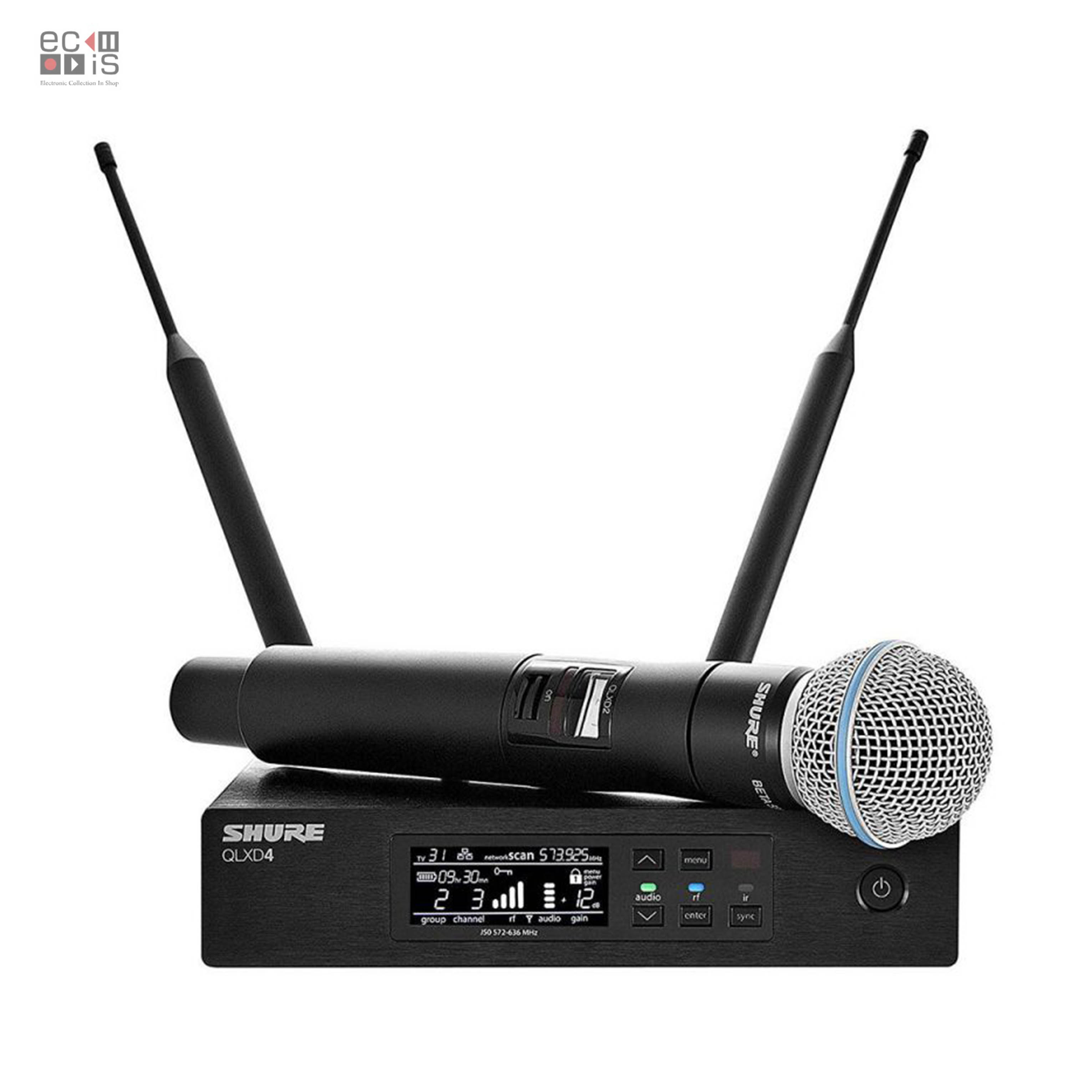 میکروفن بی سیم شور Shure QLXD24 - Beta58