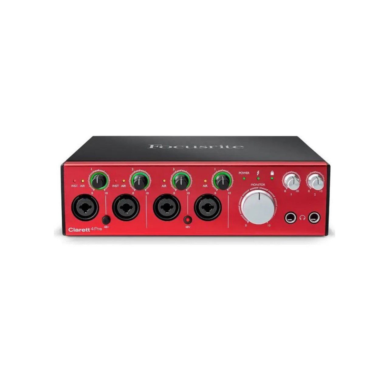 کارت صدا استودیویی فوکوسرایت مدل Clarett +4Pre Thunderbolt